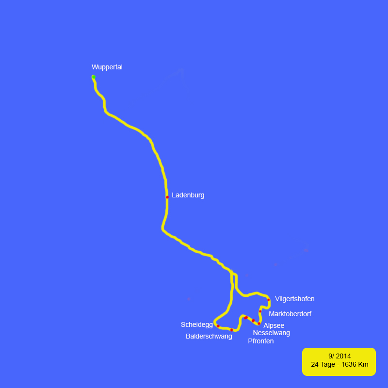 Tour Allgäu 2014.jpg - Tourenverlauf